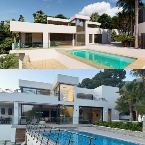 Aannemer Costa Blanca - Nieuwbouw Altea Avenida Denia