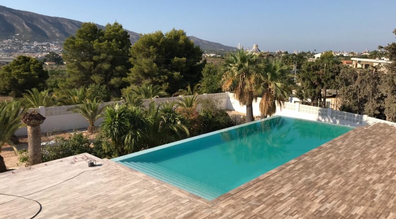 Bouw Infinity Zwembad - Alfaz del Pi